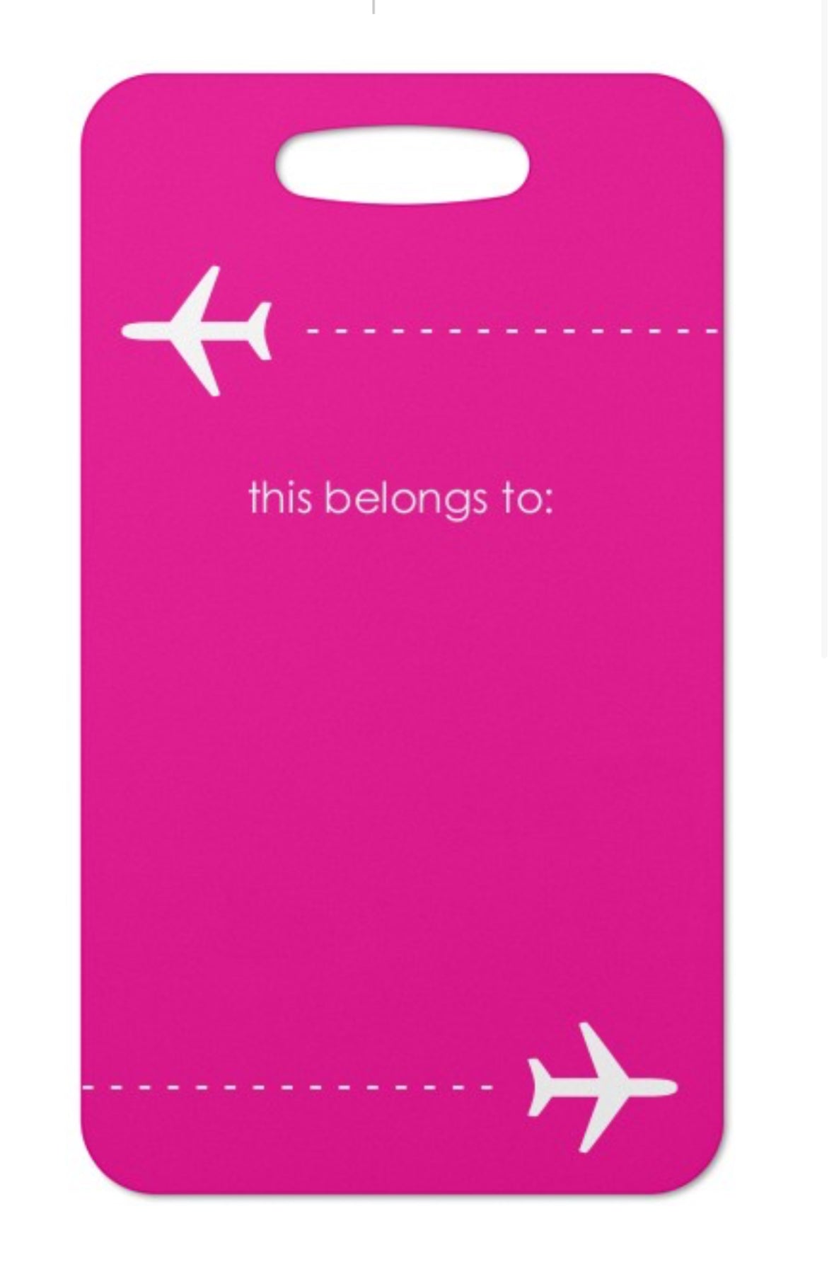 “Out of Office” Luggage Tag